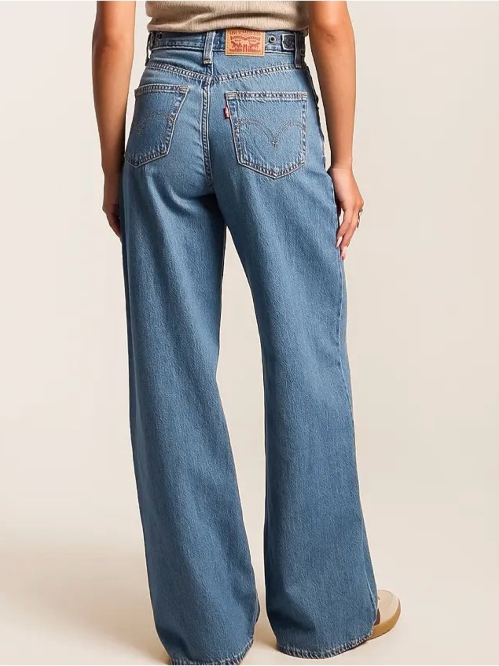 NWT Levi’s Cinch Baggy Wide Leg Jeans - Picture 3 of 13
